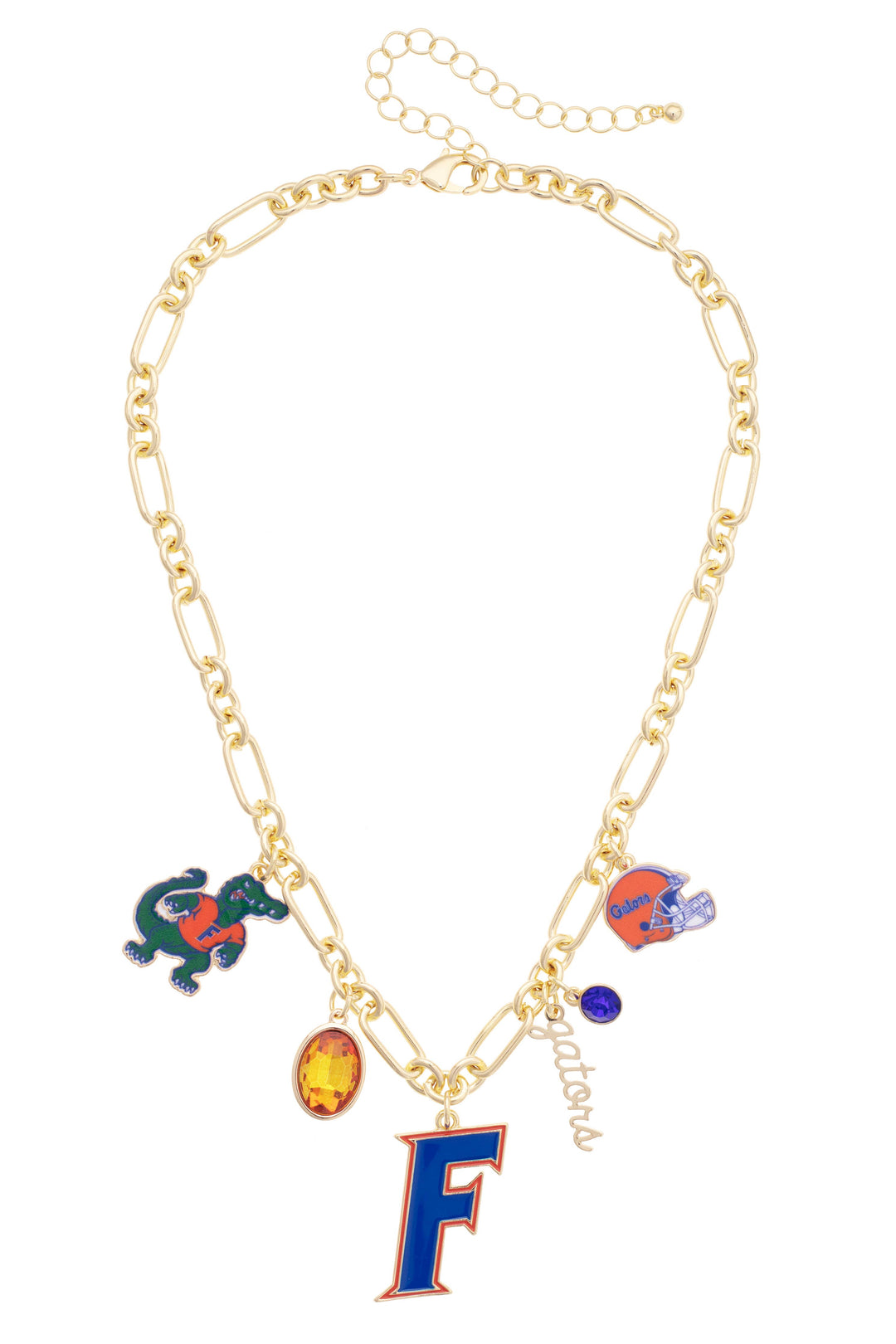Florida Gators NCAA Officially Licensed Gameday Charm Necklace