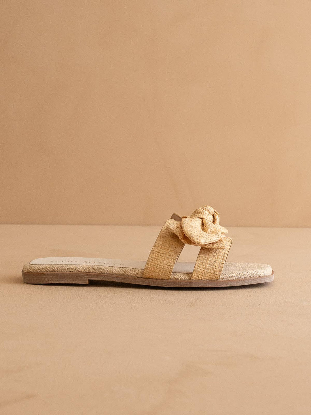 The Ginny | Natural Textured Bow Slide
