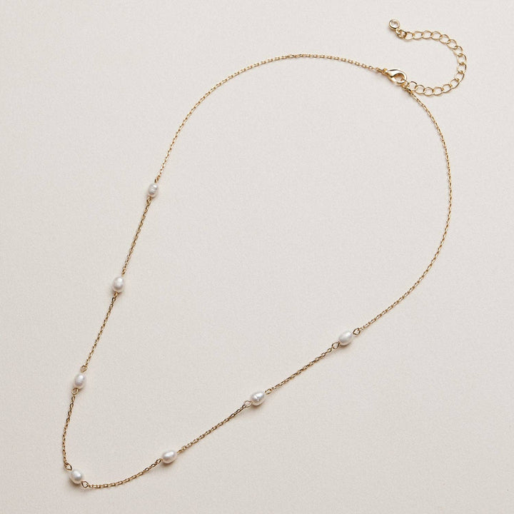 Pre-Order Gold Pearl Necklace