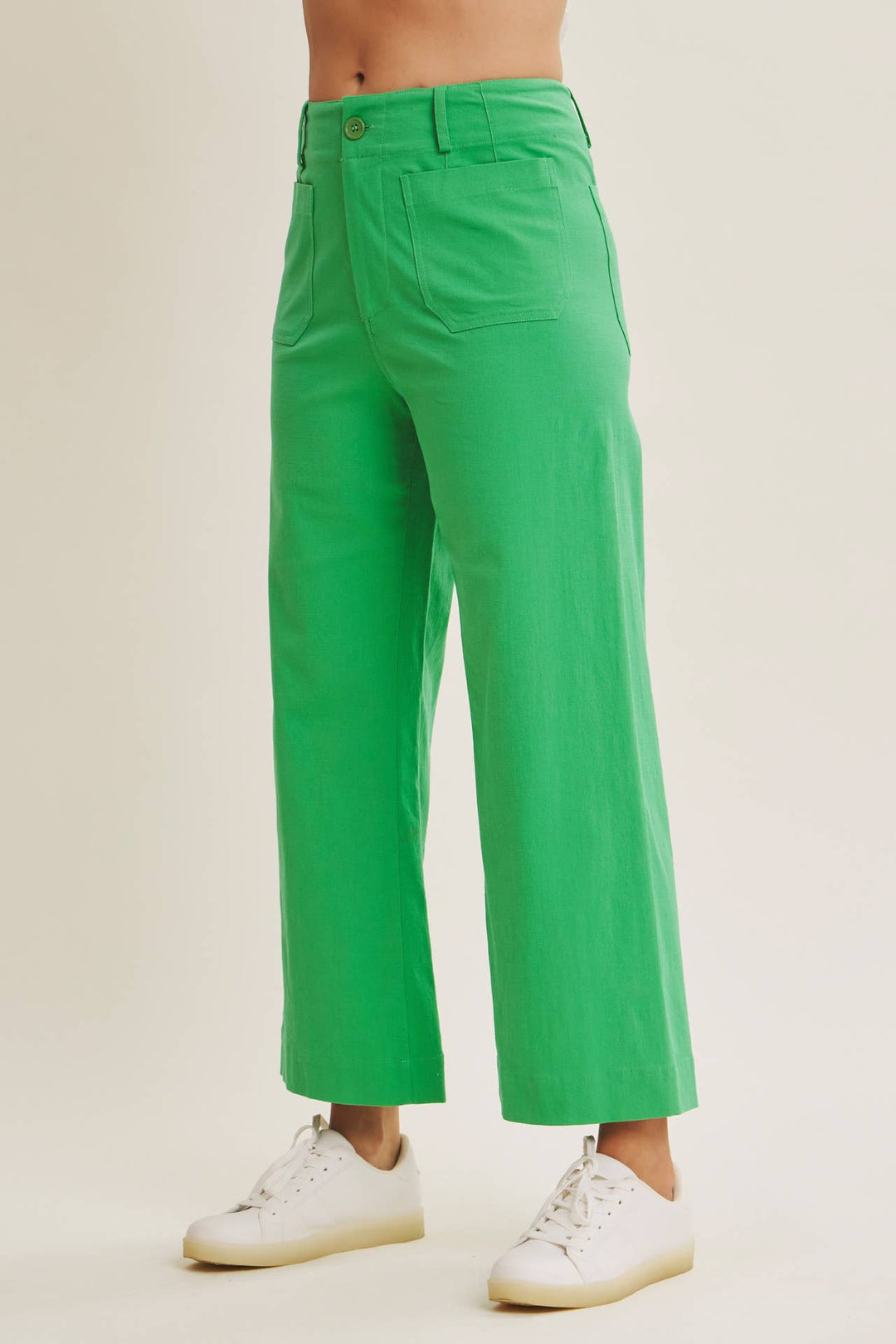 High Rise Wide Leg Pant