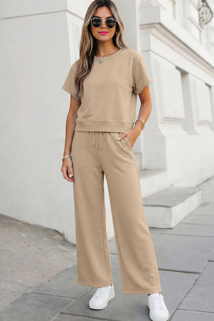 Soft Lounge Wide Leg Set
