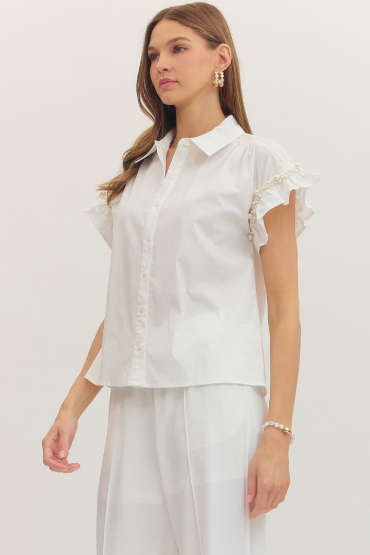 The Pearl Muse Blouse