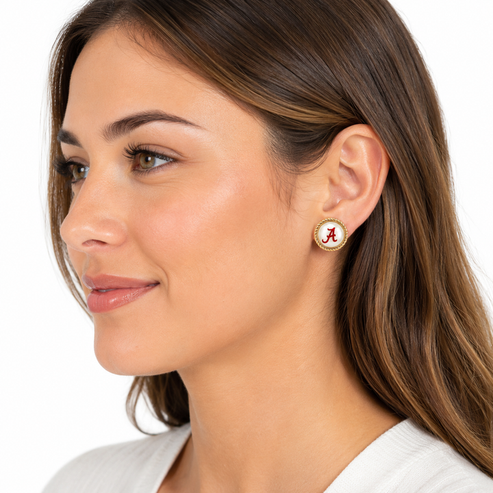 Pre-Order Alabama Pearl Stud Earrings