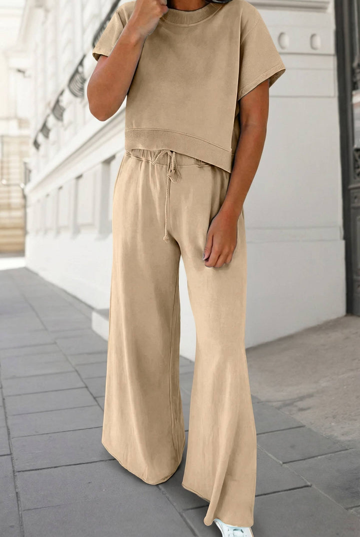 Soft Lounge Wide Leg Set