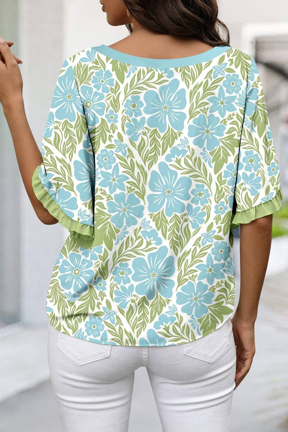 Floral Print Blouse
