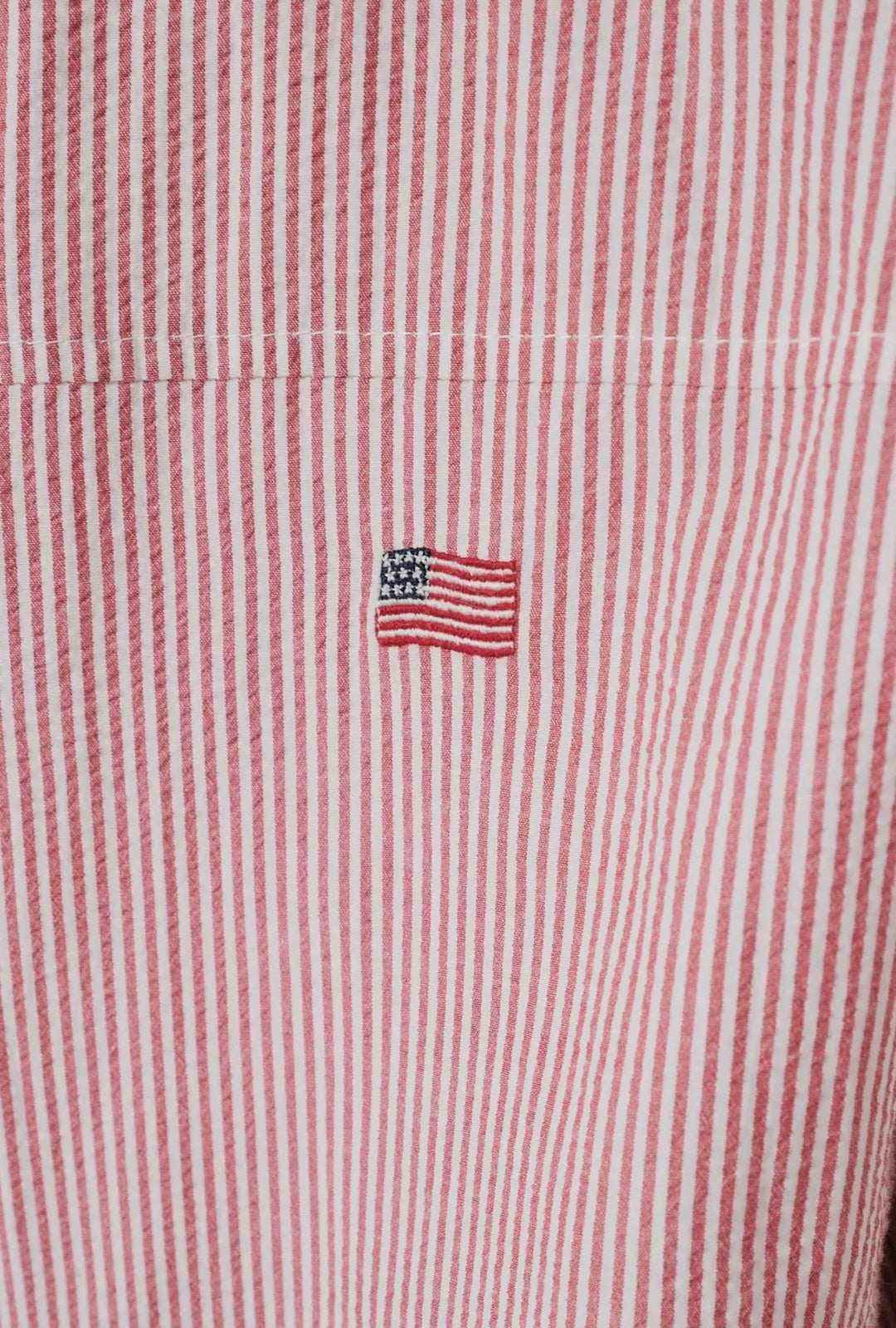 Red, White &amp; Blue Coastal Americana Long Sleeve Top