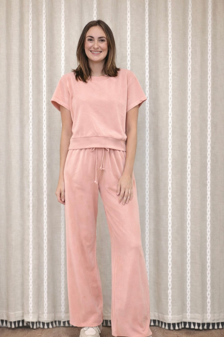 Soft Lounge Wide Leg Set