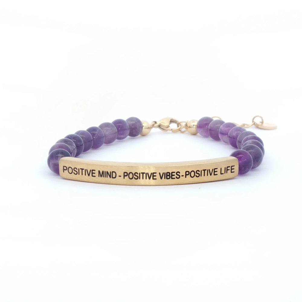 Positive Mind - Positive Vibes - Positive Life Bracelet - Hendryx Boutique LLC