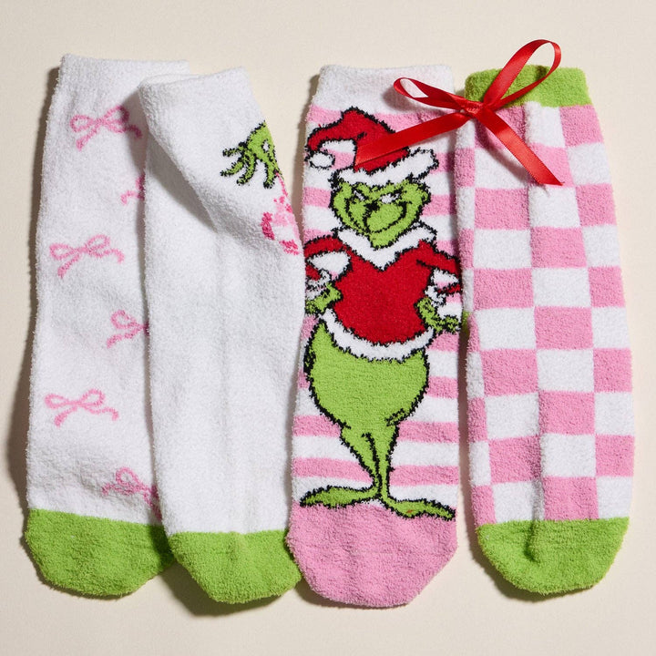 Pre-Order 4-in-1 Green Monster Cozy Socks Gift Set
