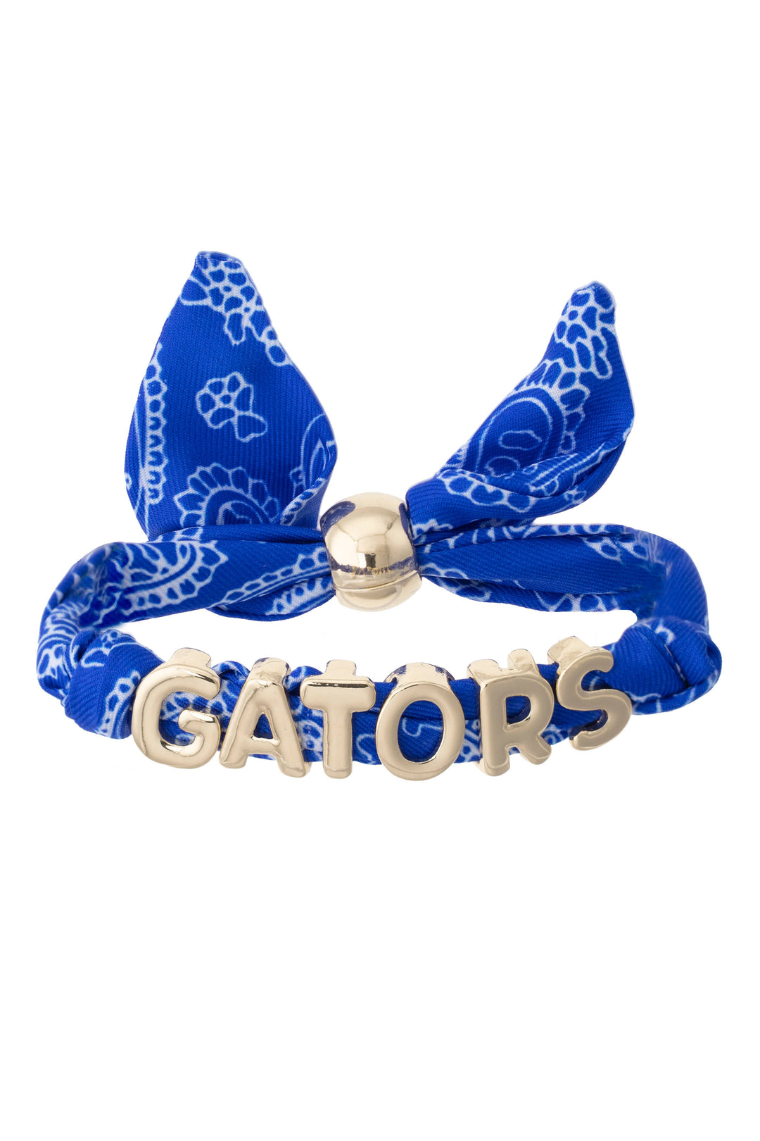 Florida Gators NCAA Officially Licensed Bandana Slider Bracelet