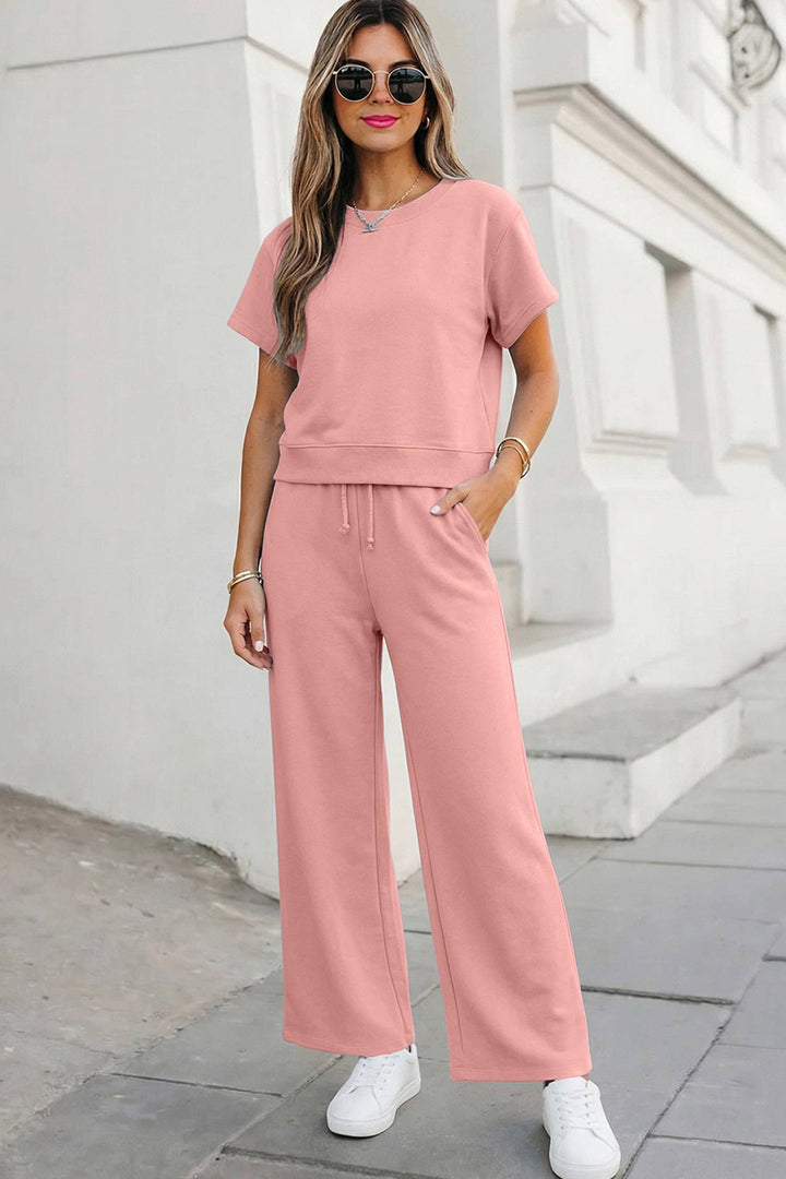 Soft Lounge Wide Leg Set