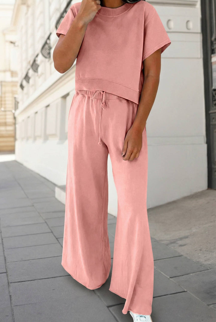 Soft Lounge Wide Leg Set