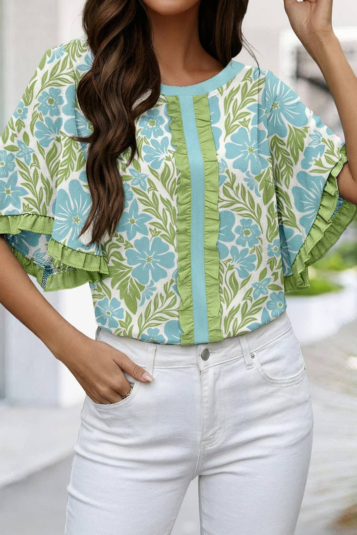 Floral Print Blouse