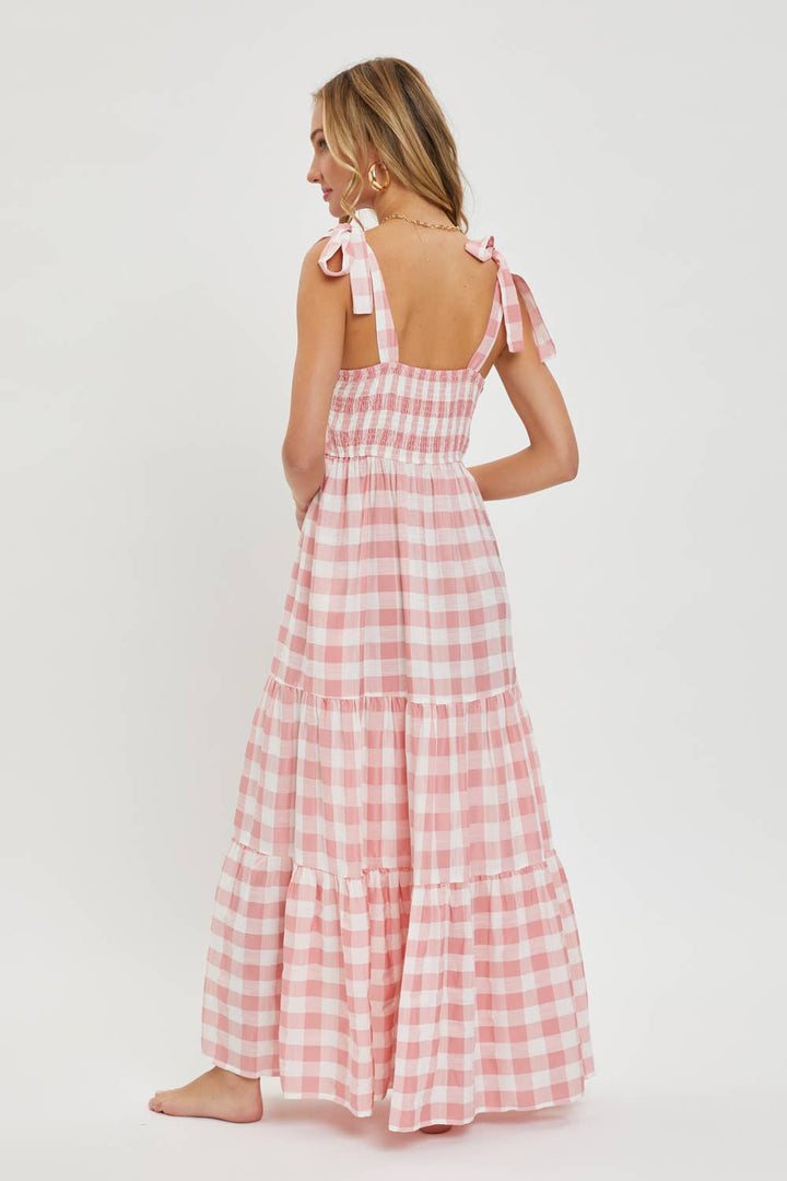 Gingham Maxi Dress