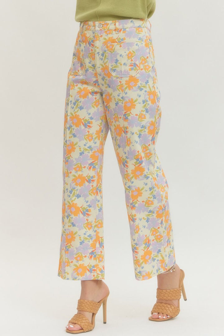 Bold Bloom Pants