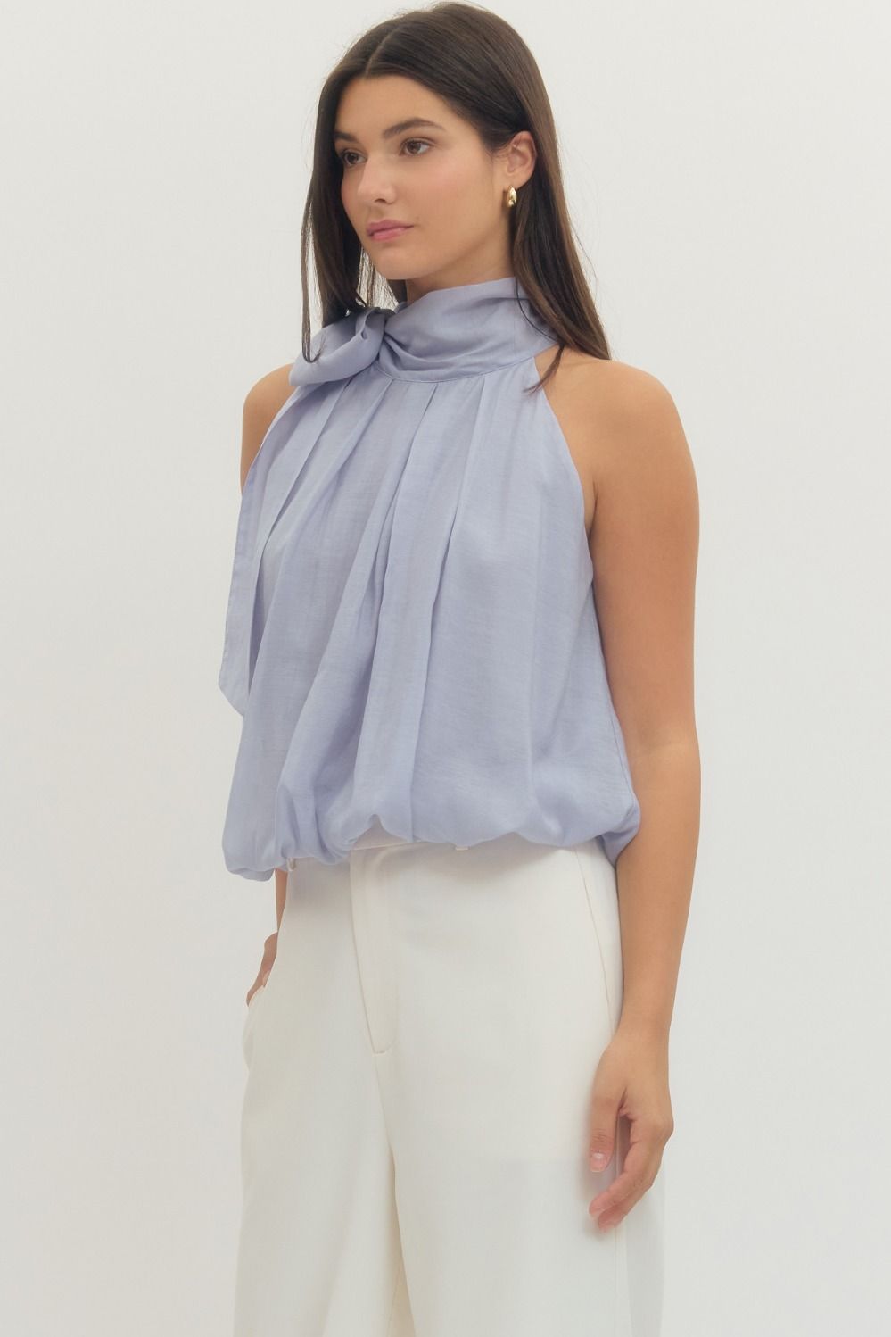 Whisper Bow Blouse