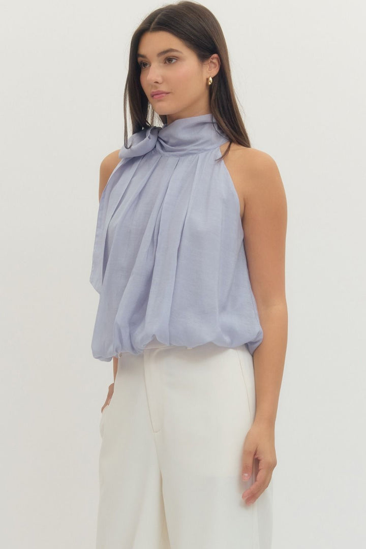 Whisper Bow Blouse