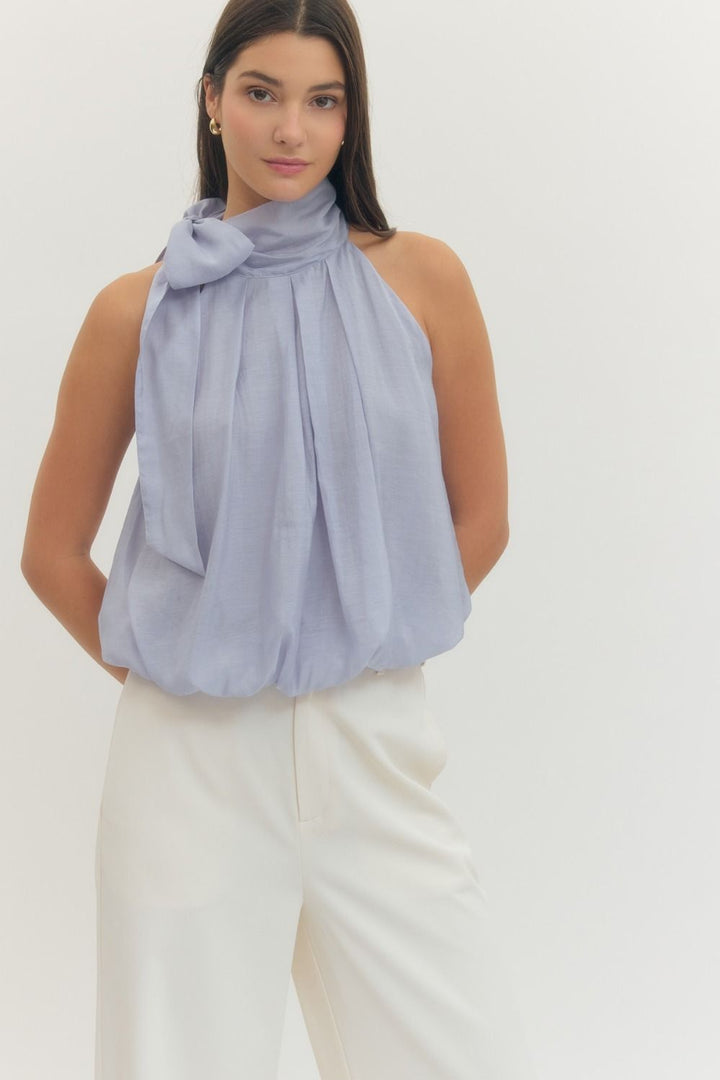 Whisper Bow Blouse