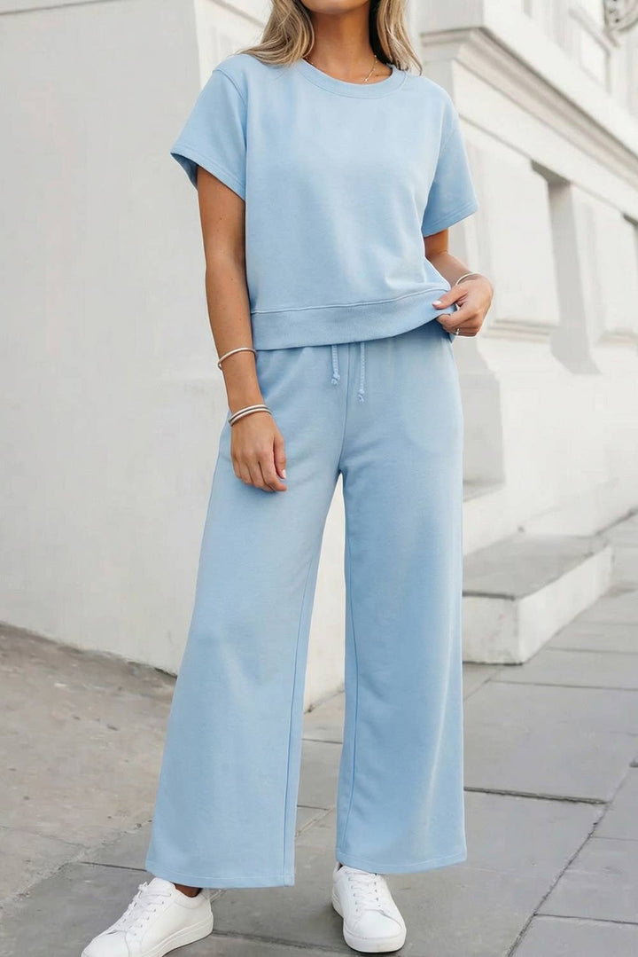 Soft Lounge Wide Leg Set
