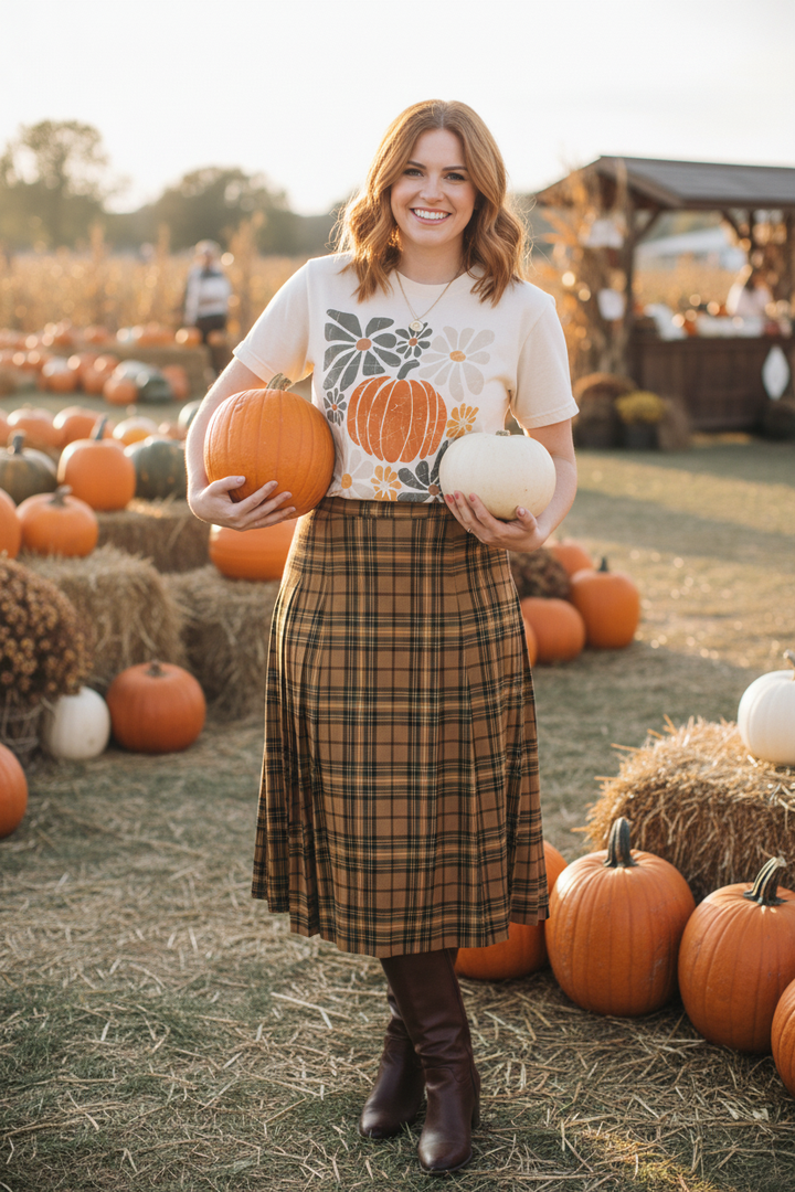 Lifestyle 3 - Plaid Skirt